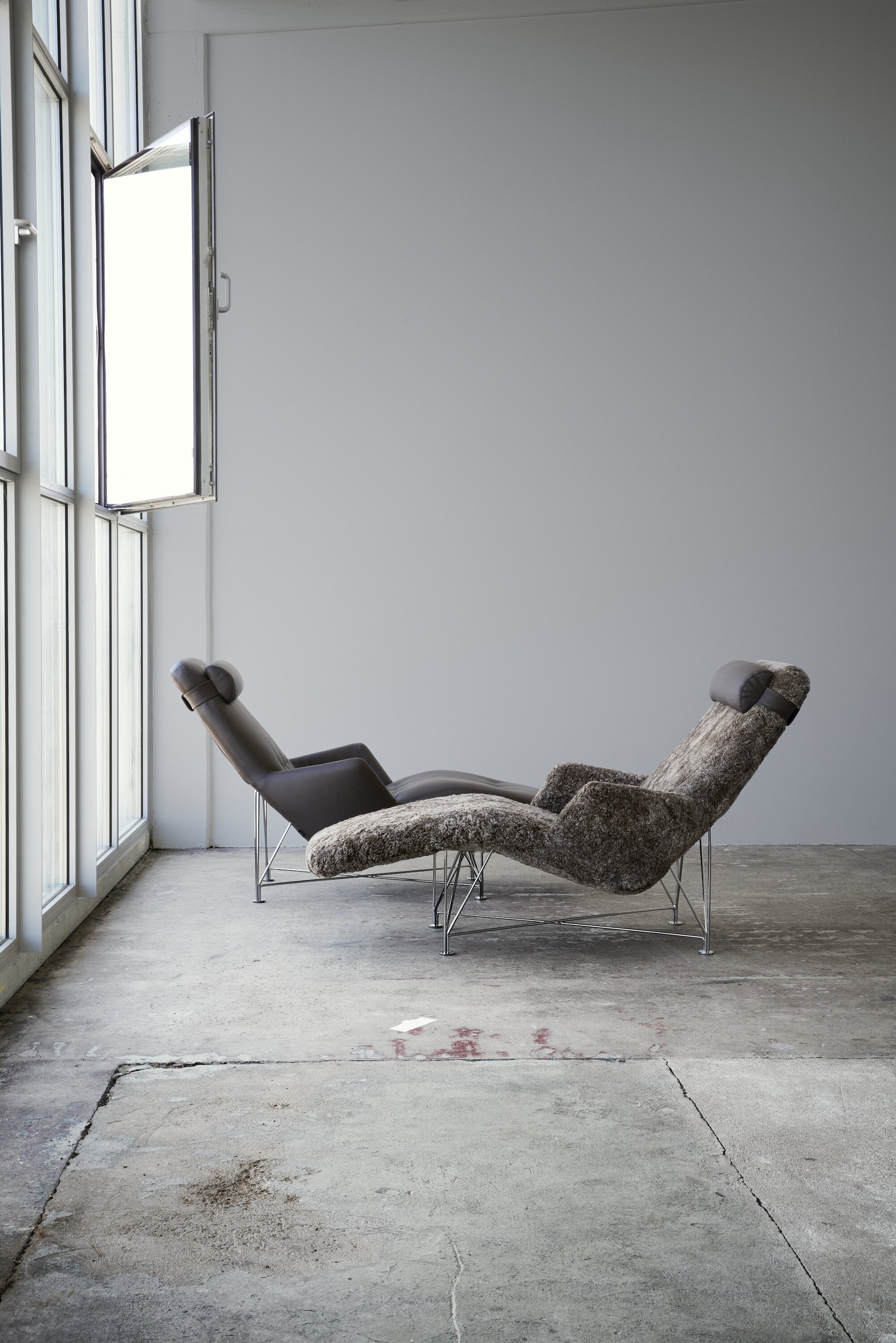 Superspider  chrome sheepskin sahara