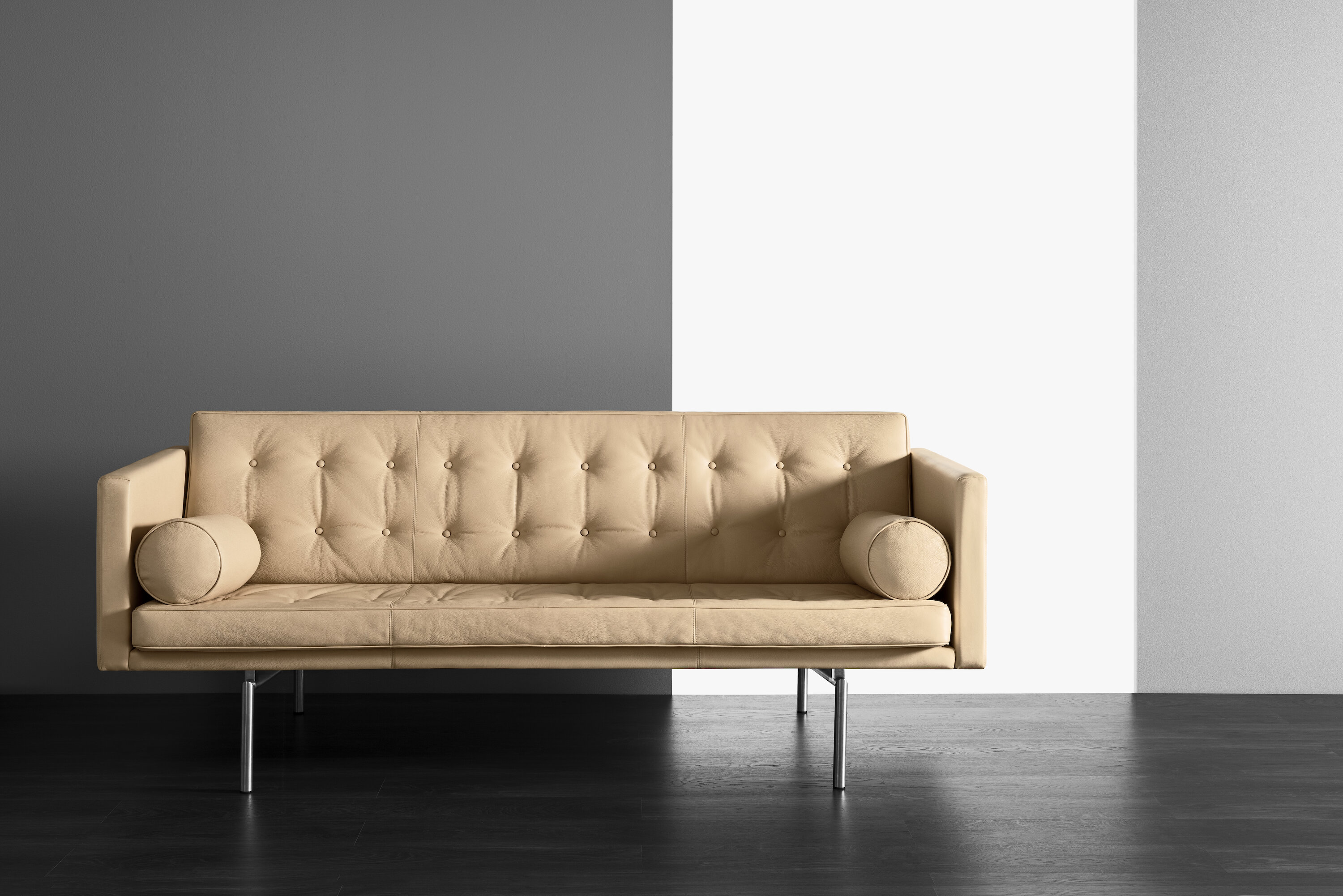 Ritzy 3-seater chrome rustical 22679